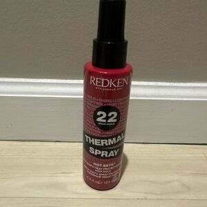 Redken Thermal Spray 22 in Red and Black Bottle